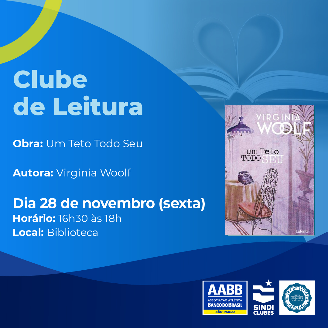 Clube de Leitura – Um Teto Todo Seu