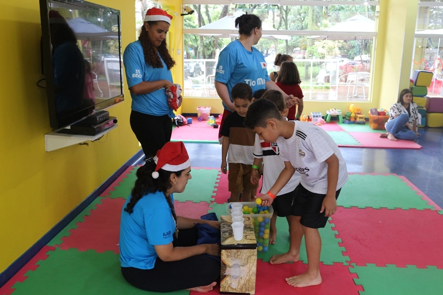 Recreação na AABB com o Projeto Sorria – 13 e 14/12/2025