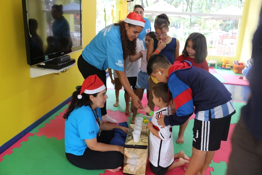 Recreação na AABB com o Projeto Sorria – 13 e 14/12/2025