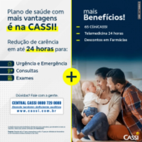 CASSI lança condição especial de carência para novas adesões