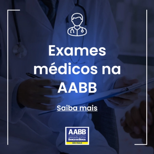 Exames médicos na AABB