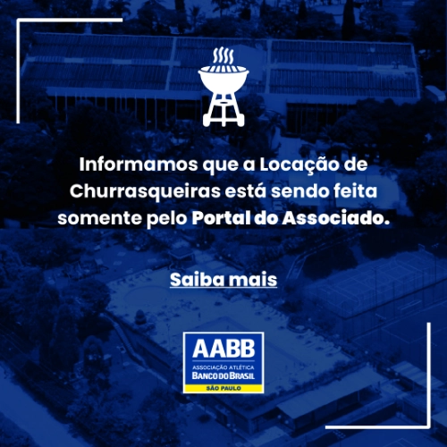 Locação de Churrasqueiras pelo Portal do Associado