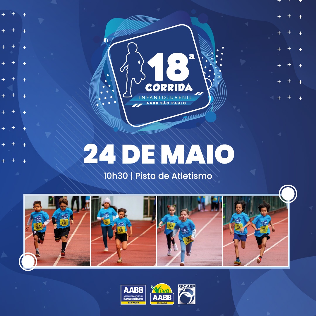 🏃‍♂️ 18ª Corrida Infantojuvenil AABB São Paulo