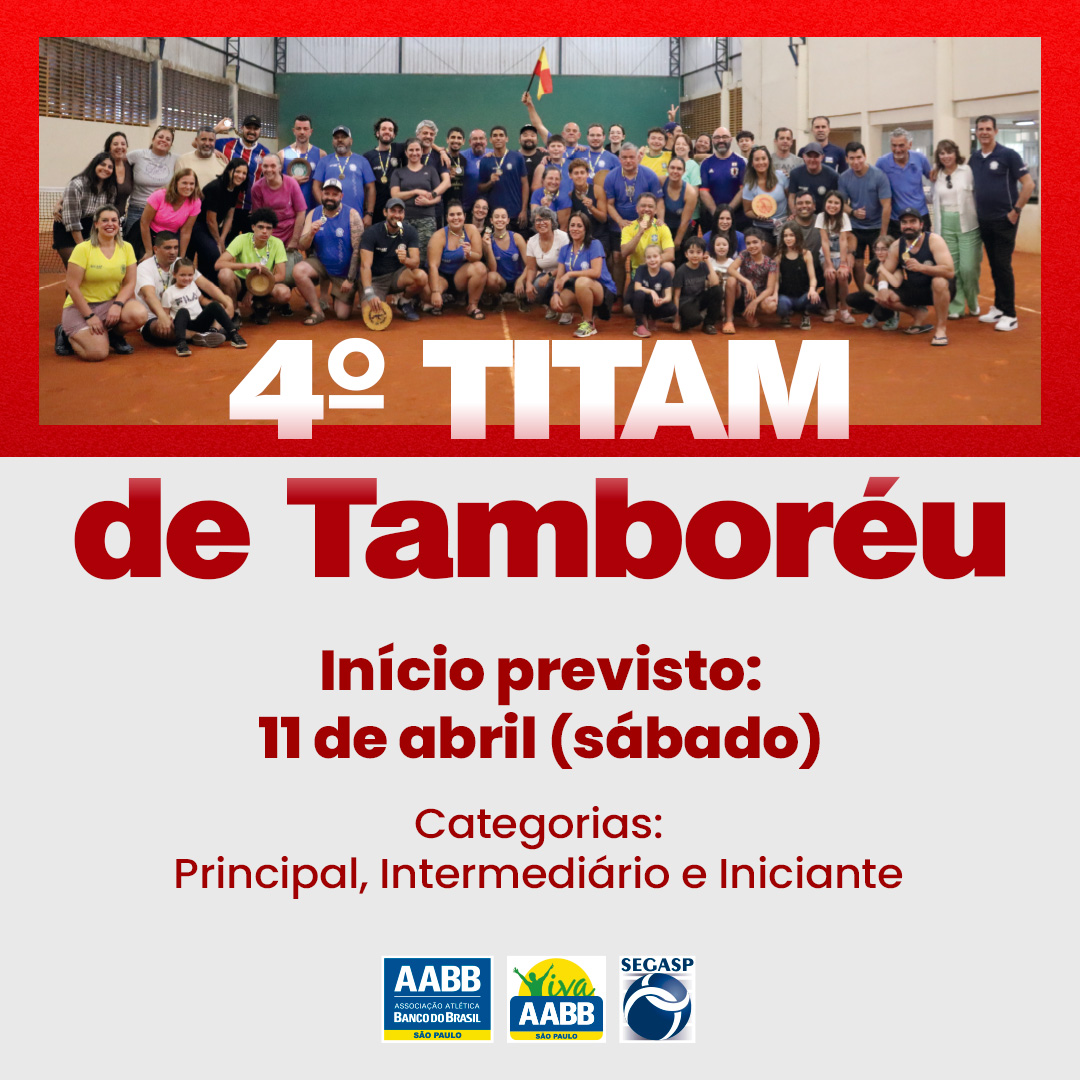 4º TITAM de Tamboréu