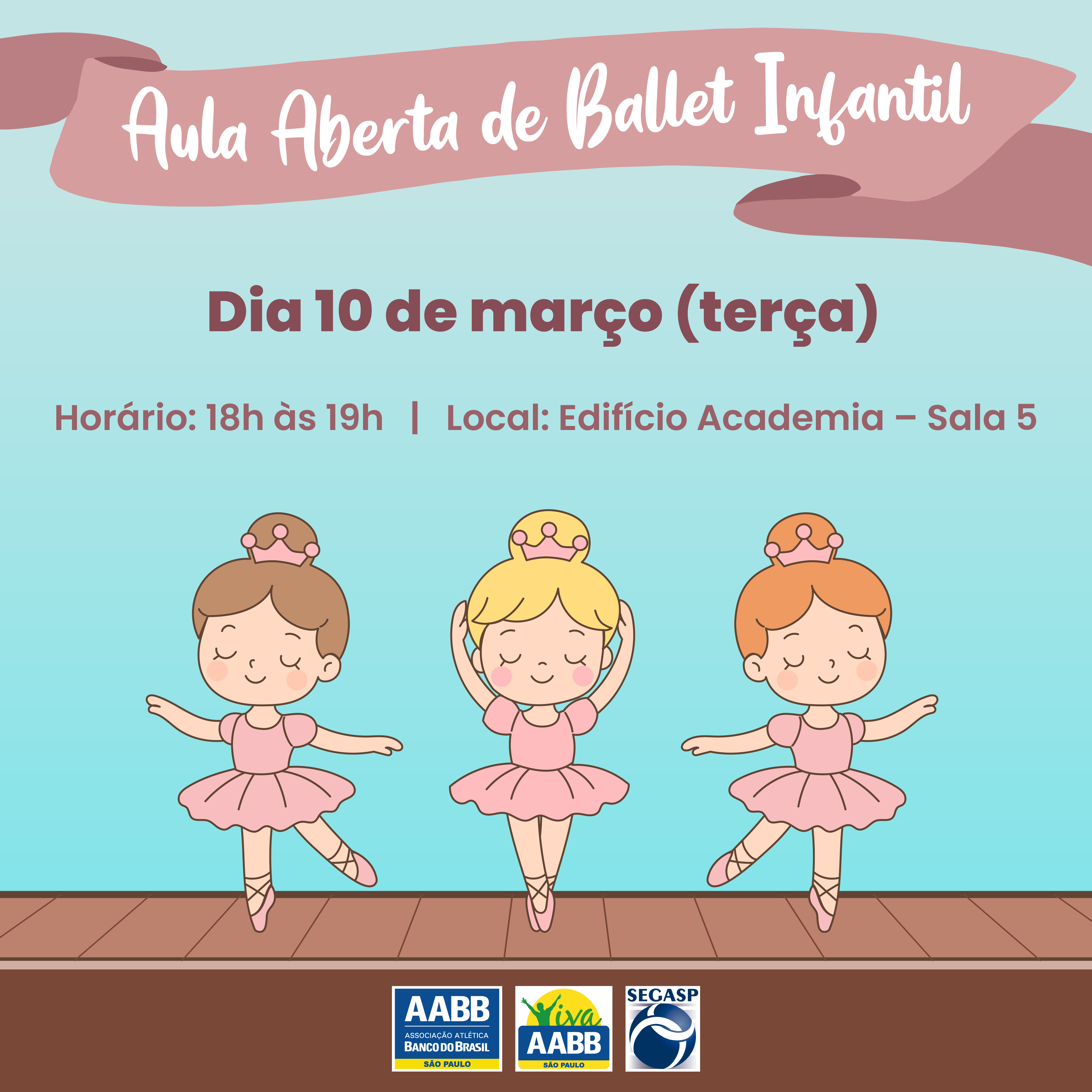 Aula Aberta de Ballet Infantil