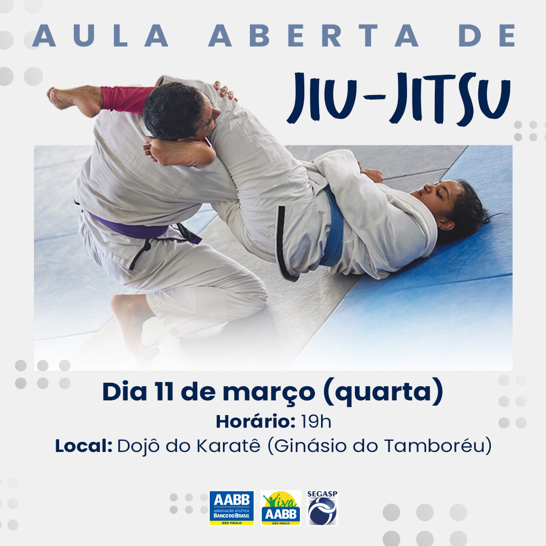 Aula Aberta de Jiu-Jitsu
