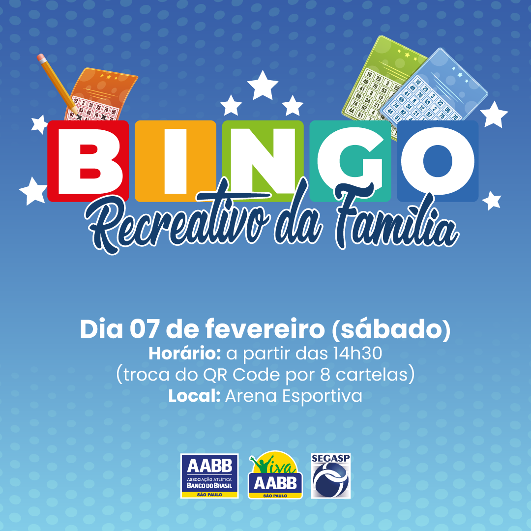 Bingo Recreativo da Família