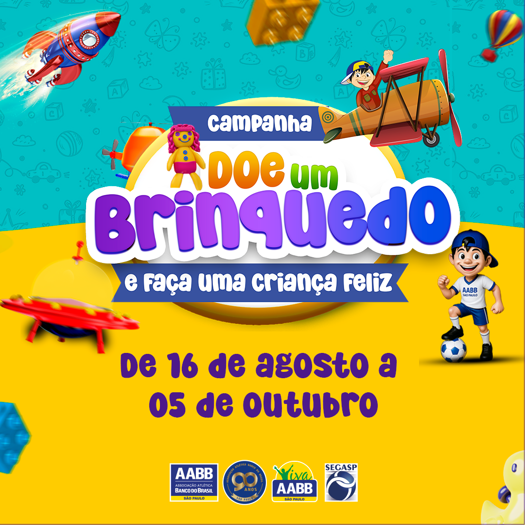 Campanha – Doe um brinquedo e faça uma criança feliz