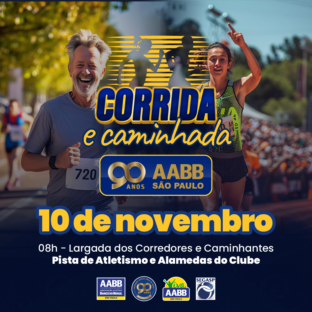 Corrida e Caminhada – 90 anos da AABB São Paulo