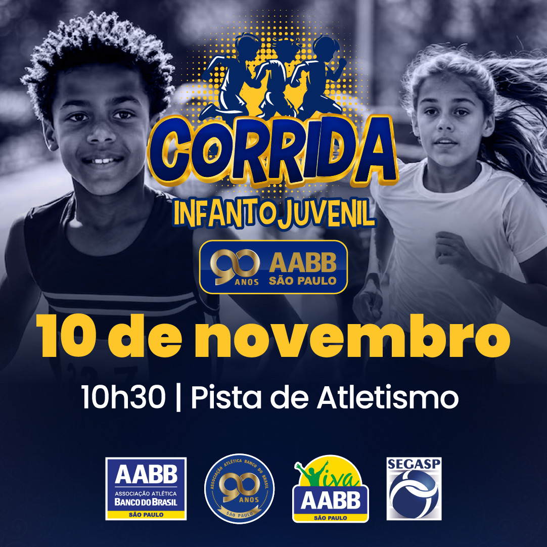 Corrida Infantojuvenil – 90 anos da AABB São Paulo