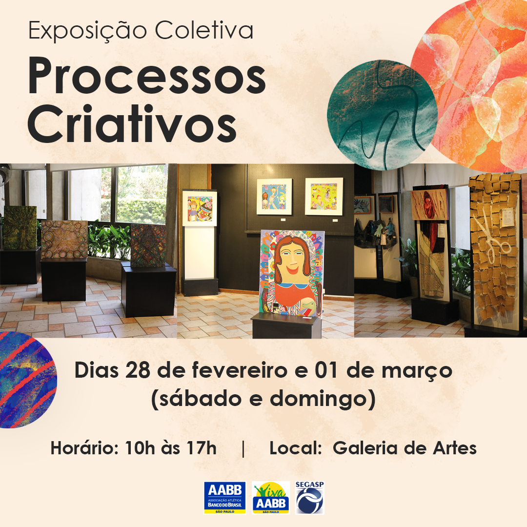Exposição Coletiva – Processos Criativos