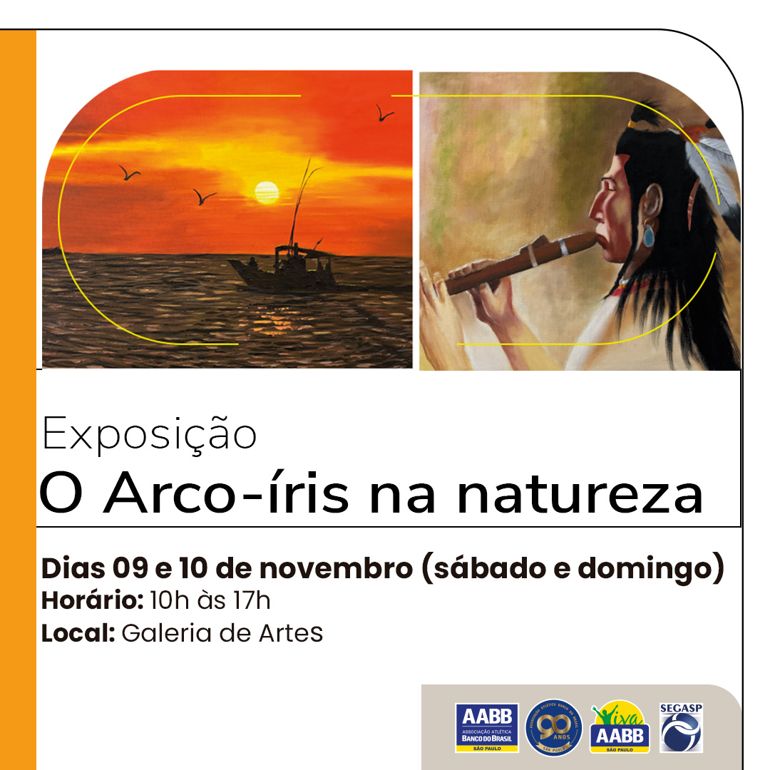 Exposição  – O arco-íris na natureza