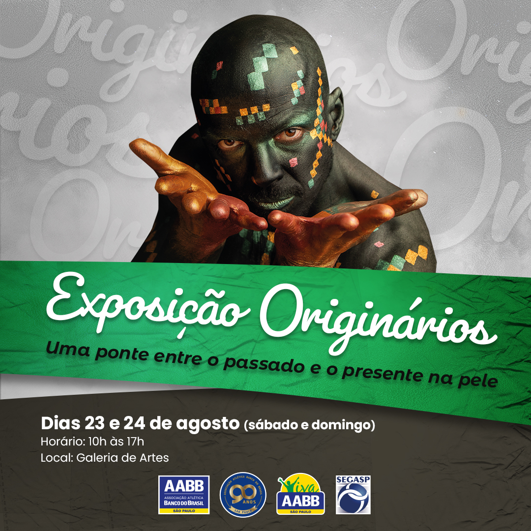 Exposição Originários – Uma ponte entre o passado e o presente na pele