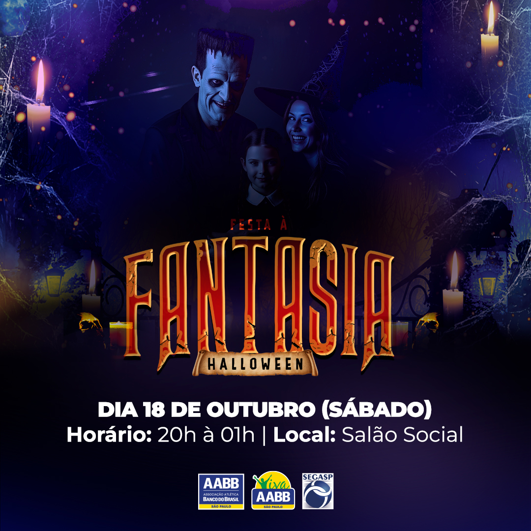 Festa à fantasia Halloween