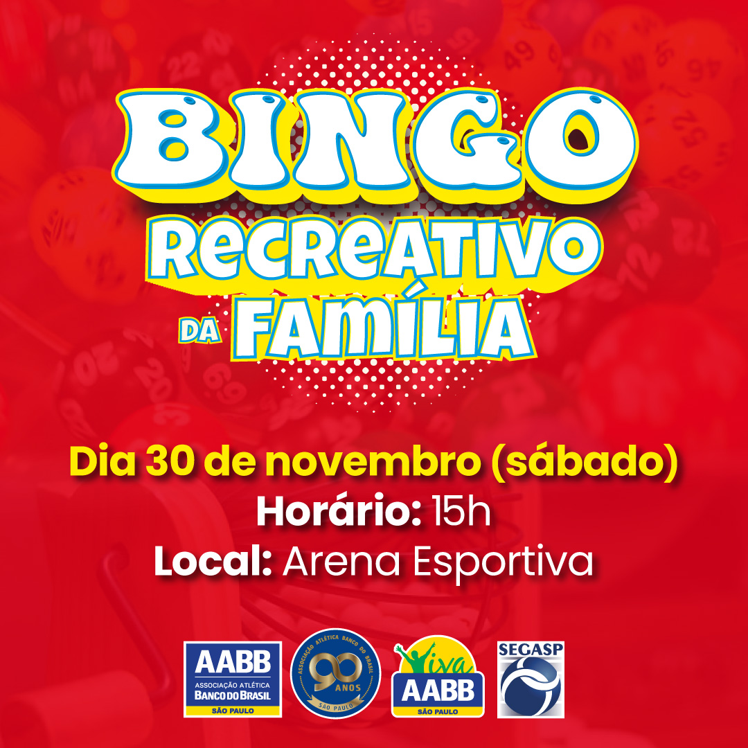 Bingo Recreativo da Família