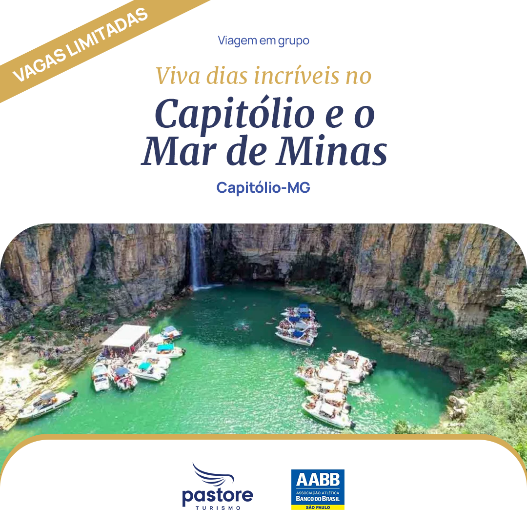 Capitólio e o Mar de Minas