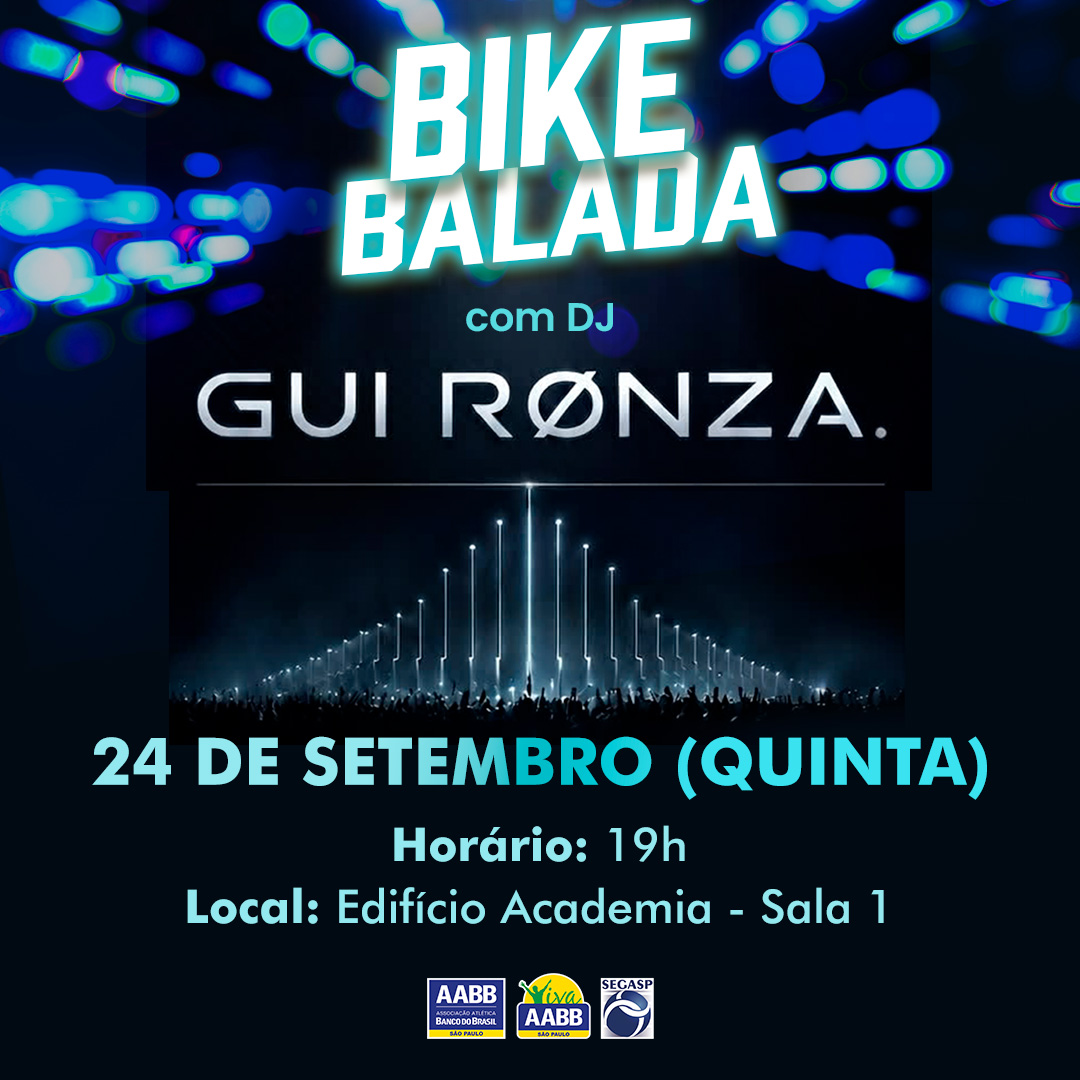 Bike Balada com DJ Gui Ronza
