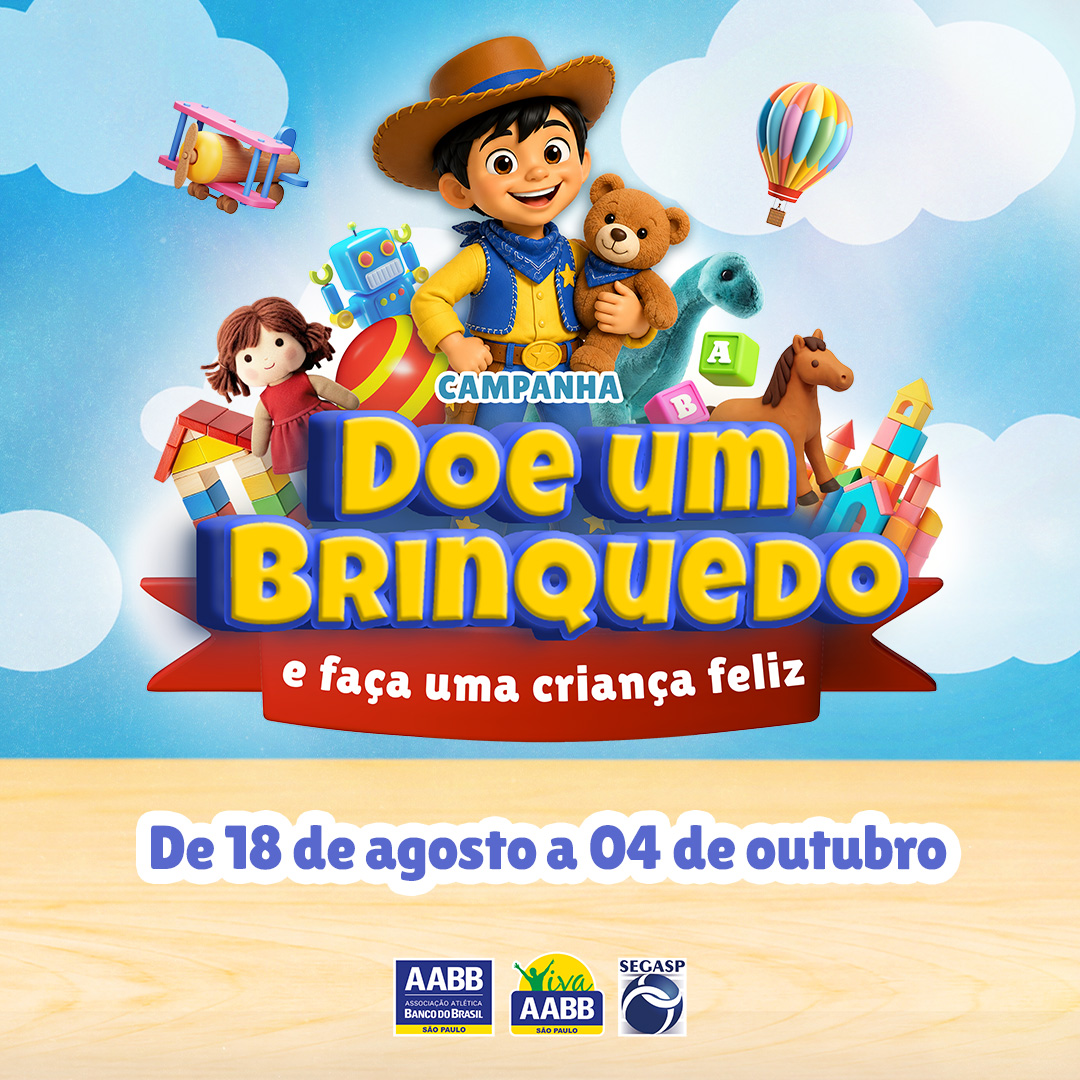 Campanha – Doe um brinquedo e faça uma criança feliz