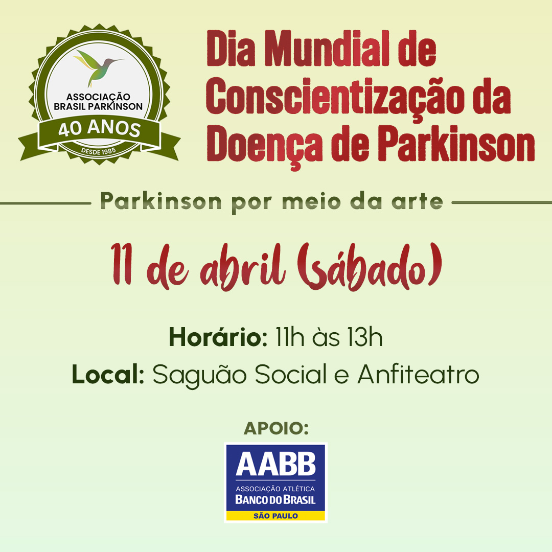 Dia Mundial de Conscientização da Doença de Parkinson