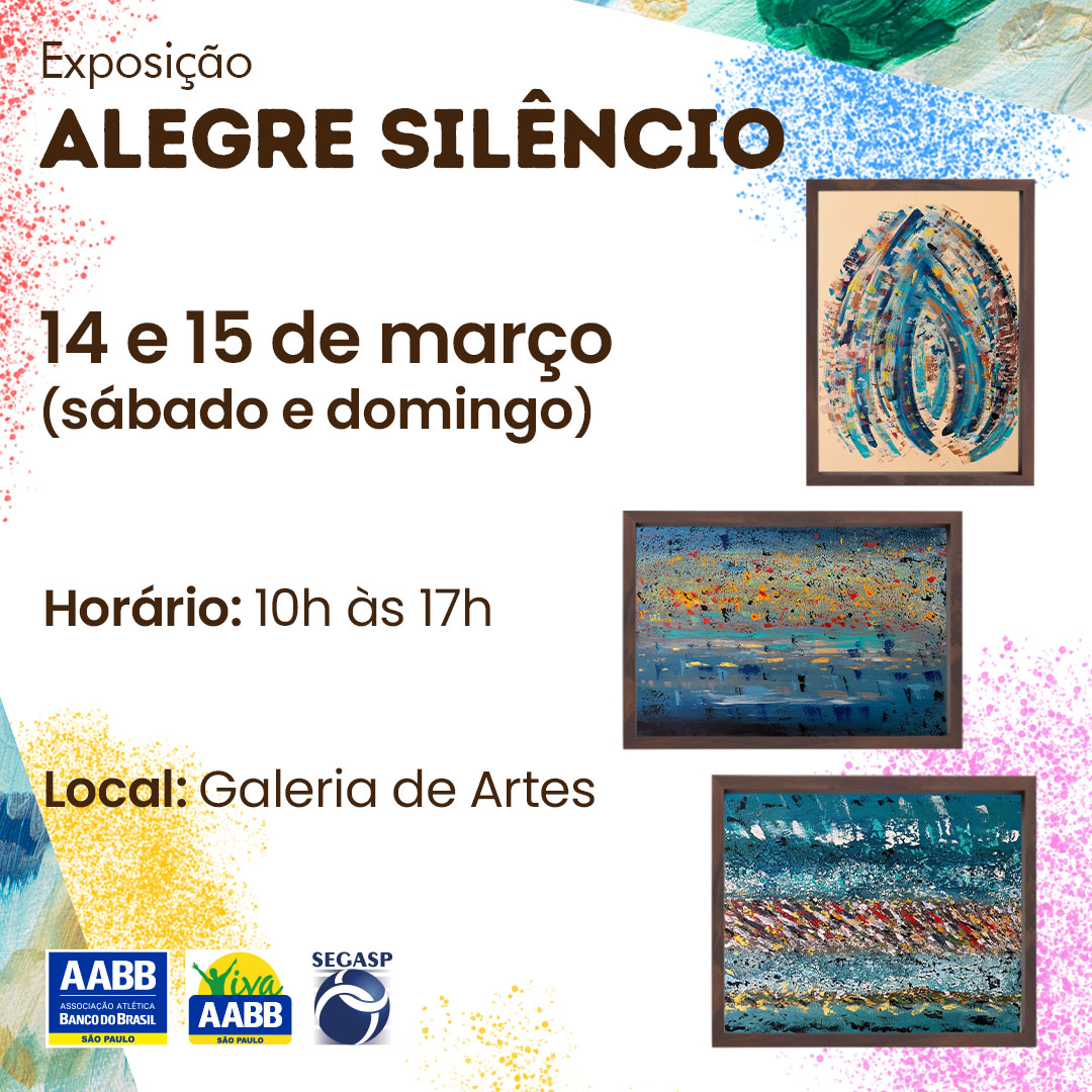 Exposição Alegre Silêncio