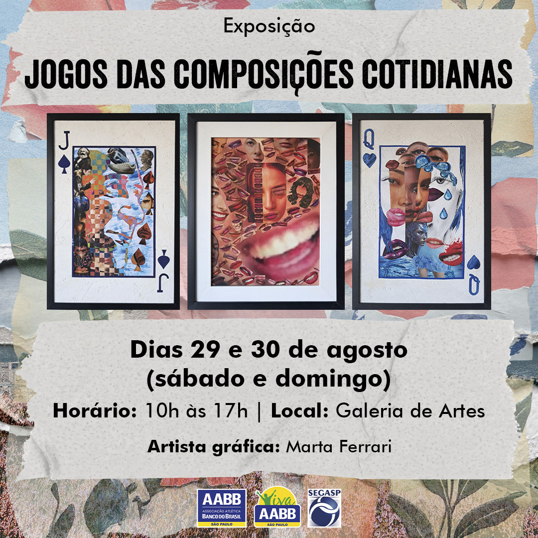 Exposição – Jogos das Composições Cotidianas