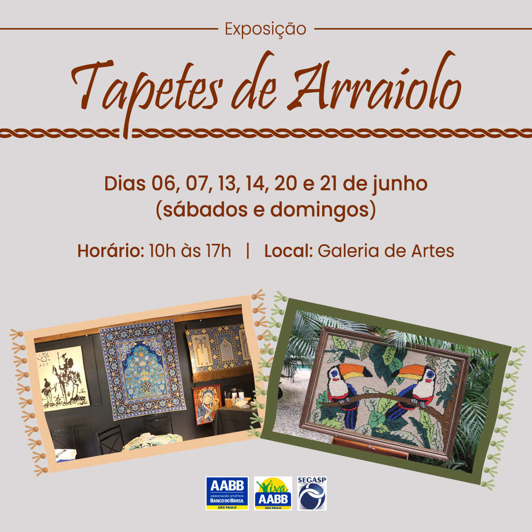 Exposição – Tapetes de Arraiolo