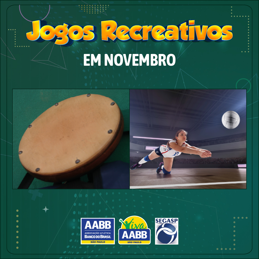 Jogos Recreativos em Novembro