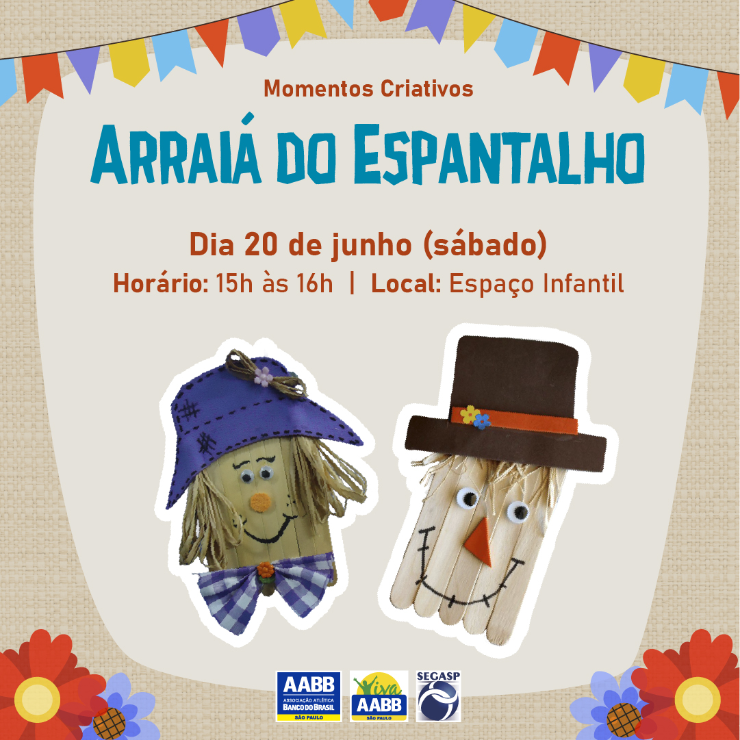 Momentos Criativos – Arraiá do Espantalho