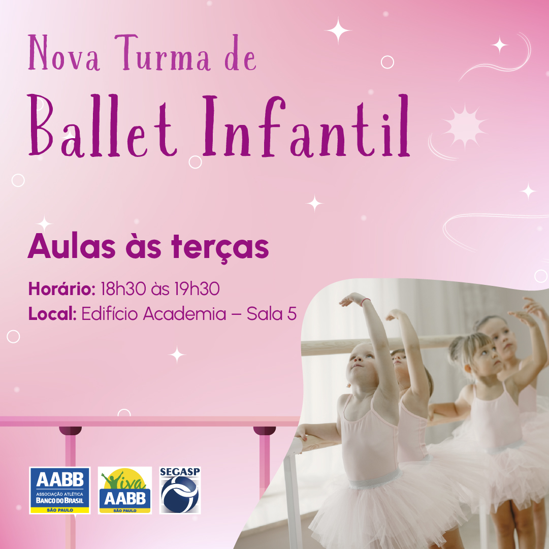 Nova Turma de Ballet Infantil