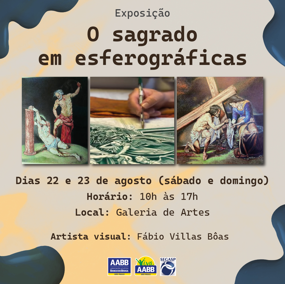 Exposição – O sagrado em esferográficas