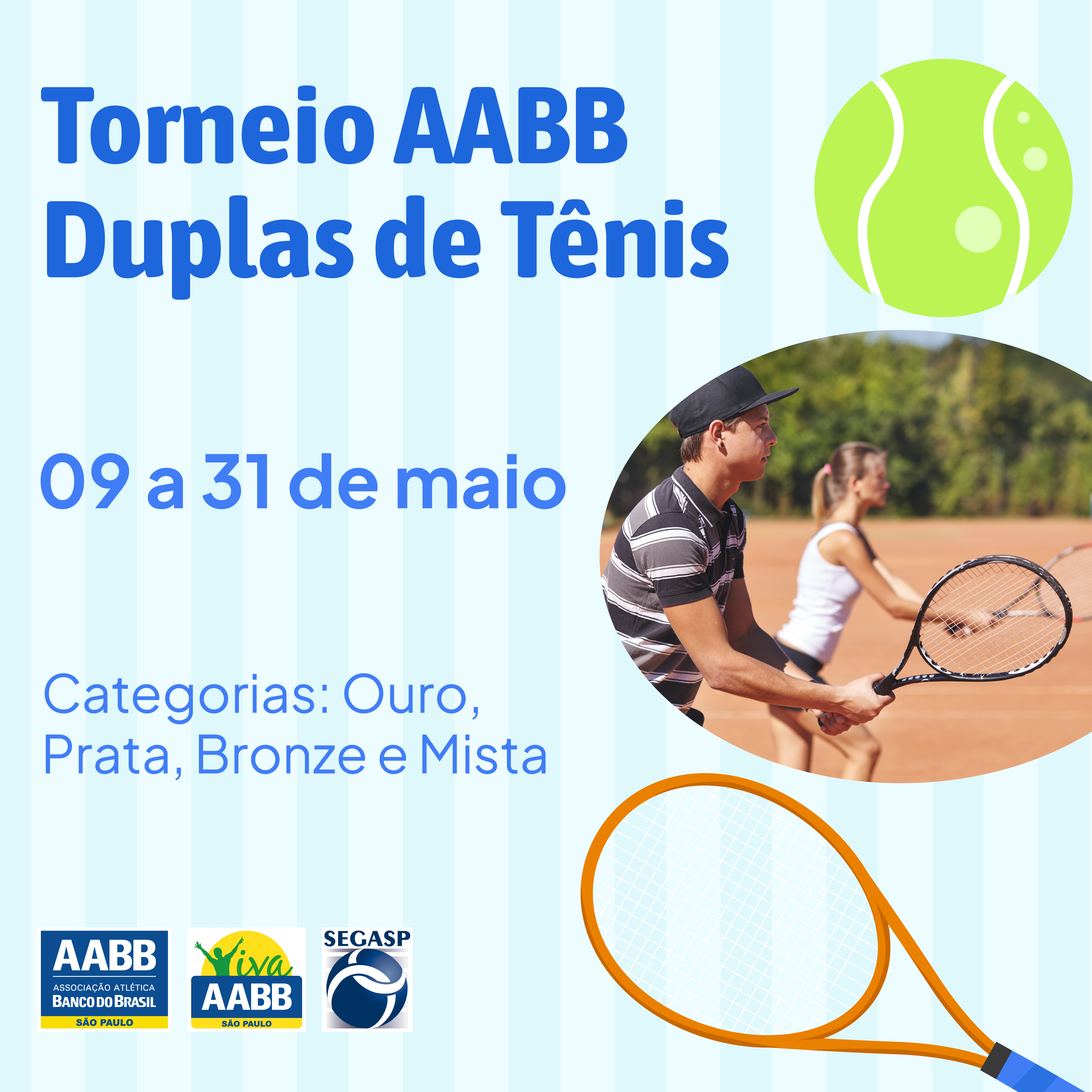 Torneio AABB Duplas de Tênis