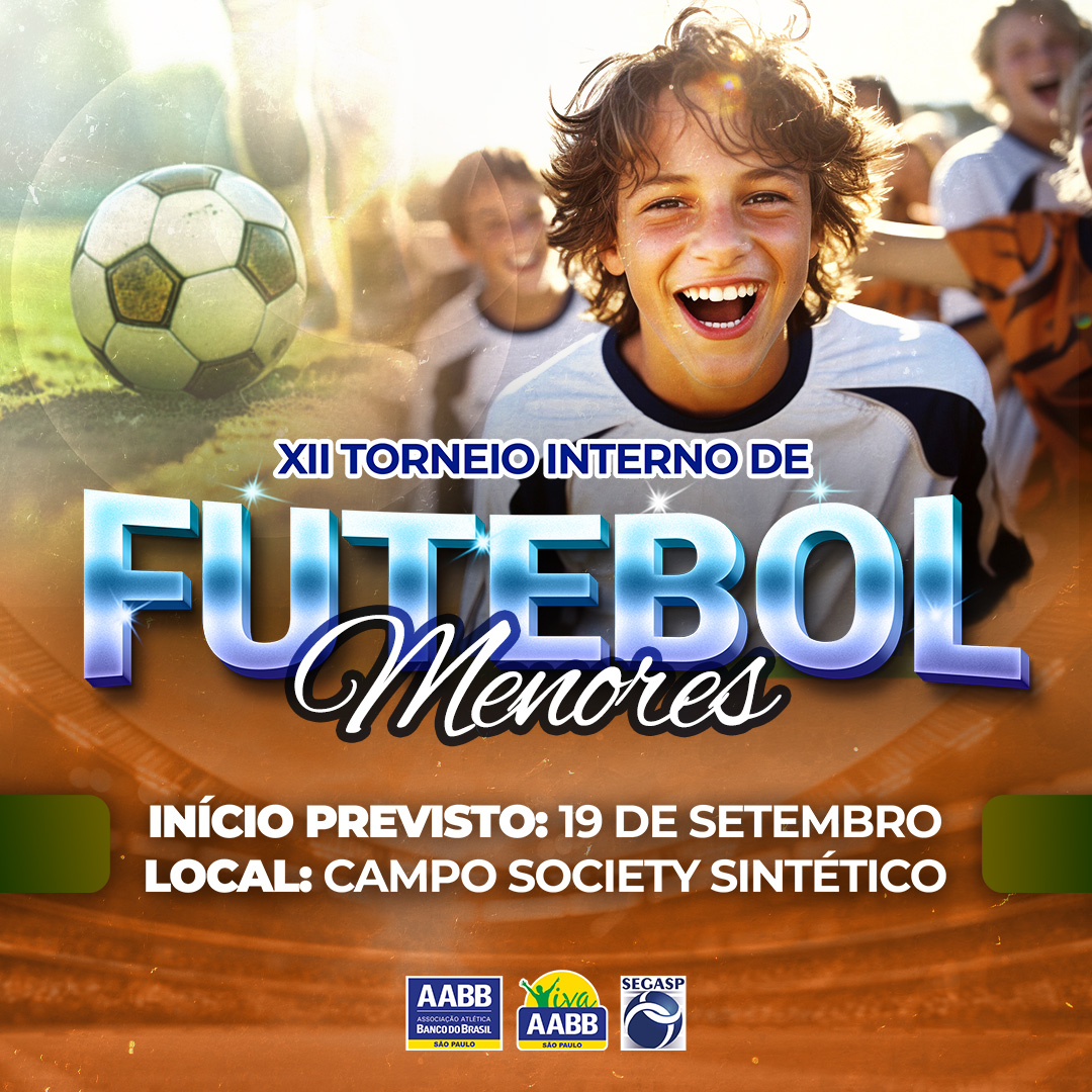 XII Torneio Interno de Futebol Menores