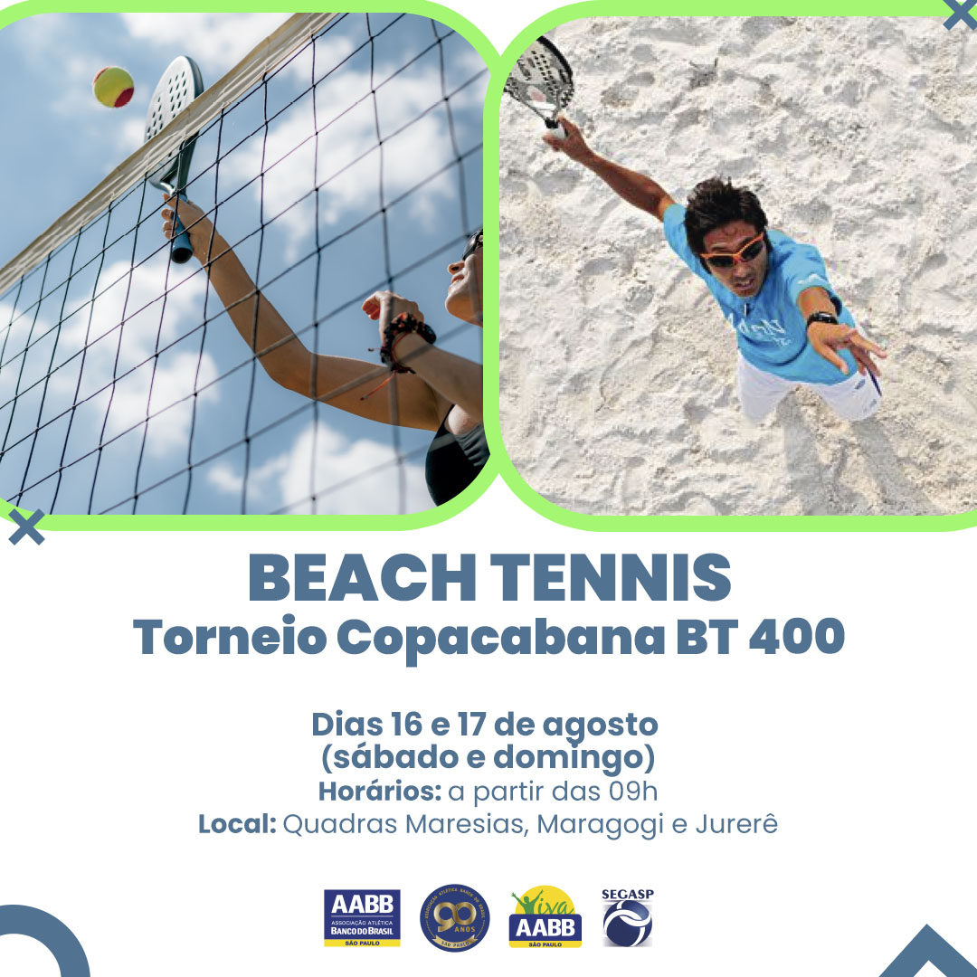 Torneio Copacabana BT 400 de Beach Tennis