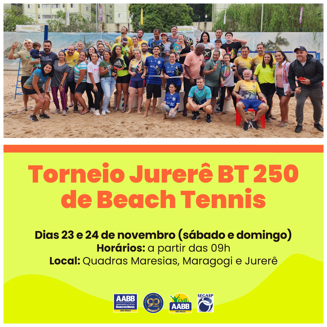 Torneio Jurerê BT 250 de Beach Tennis