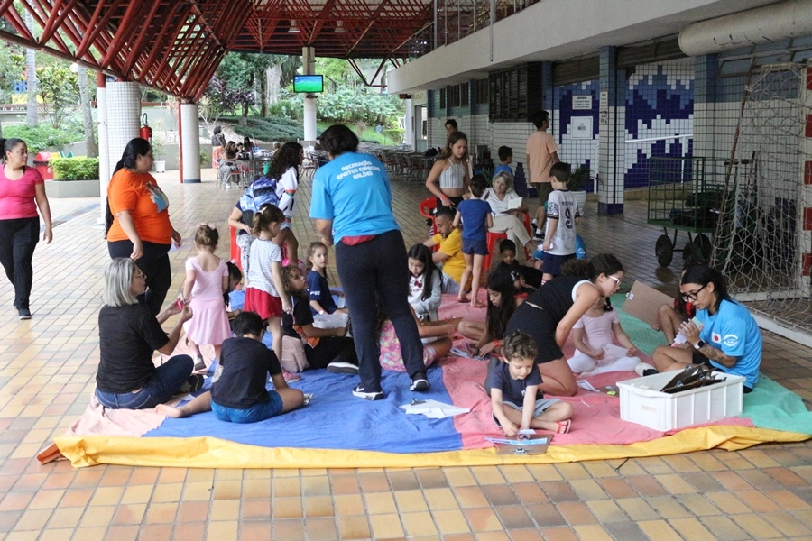 Recreação na AABB com o Projeto Sorria – 10/05/2025