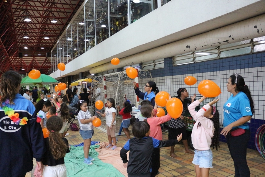 Recreação na AABB com o Projeto Sorria – 10/05/2025