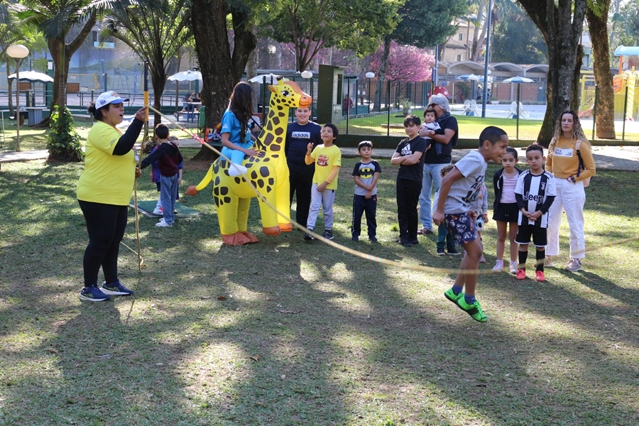 Recreação na AABB com o Projeto Sorria – 19 e 20/07/2025
