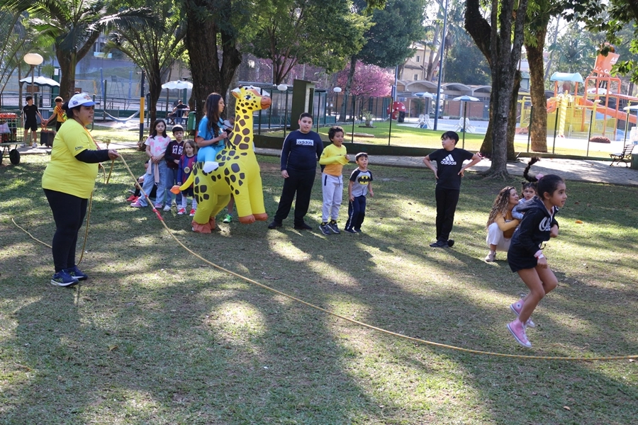 Recreação na AABB com o Projeto Sorria – 19 e 20/07/2025