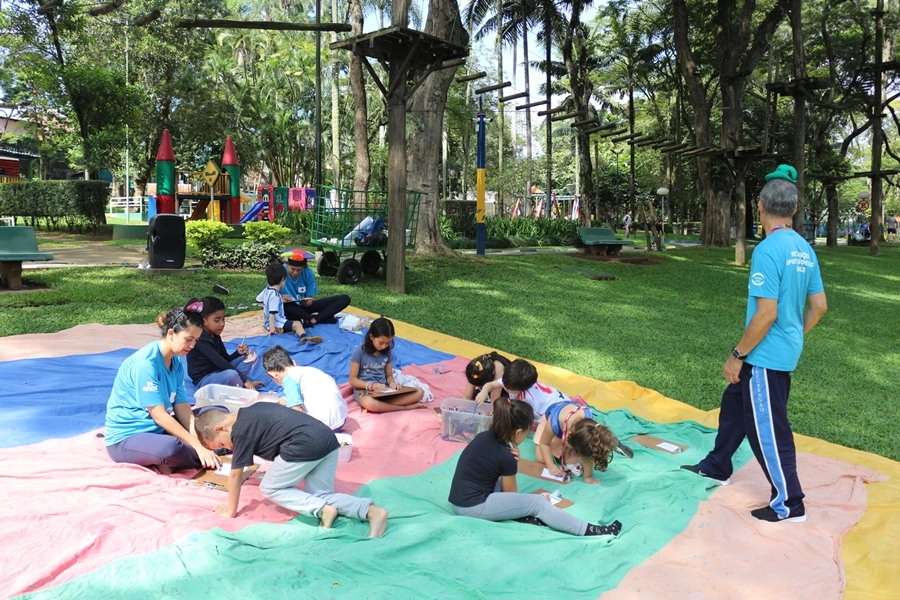 Recreação na AABB com o Projeto Sorria – 26 e 27/04/2025