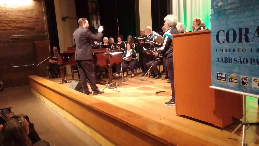 Encontro de Corais na FMUSP com a participação do Coral Umberto Urban AABB-SP – 03/07/2024