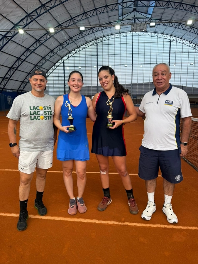 AABB Simples de Tênis – Categoria Feminina (Única) – 07 e 08/02/2026