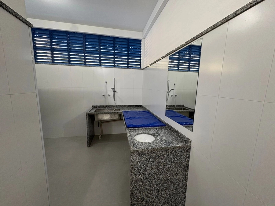 Revitalização dos vestiários do Parque Aquático – 05/09/2026