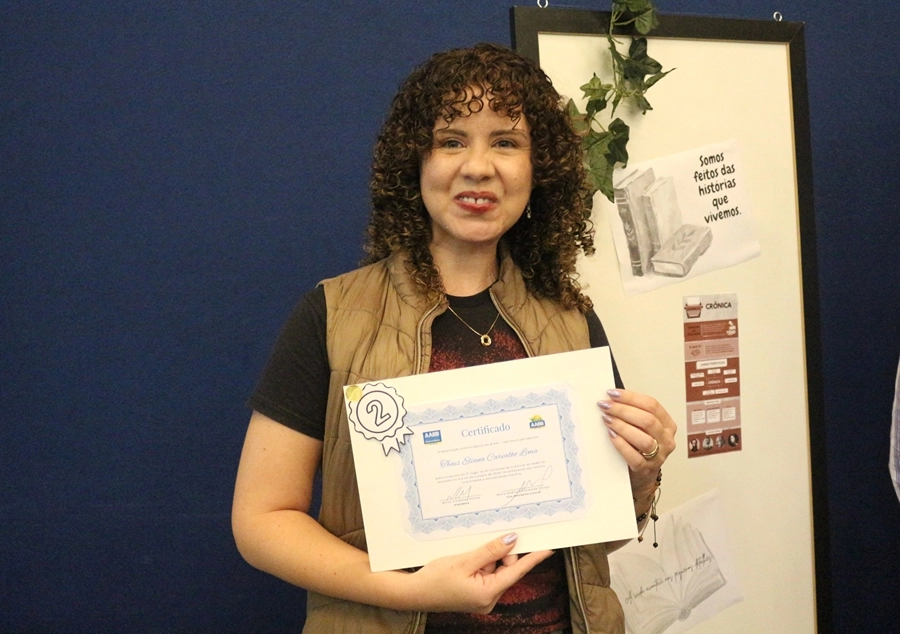 Premiação do 4° Concurso de Crônicas da AABB São Paulo – 24/10/2026