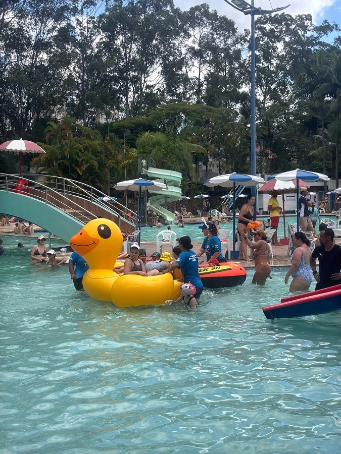 Recreação na AABB com o Projeto Sorria – 15 e 16/02/2025