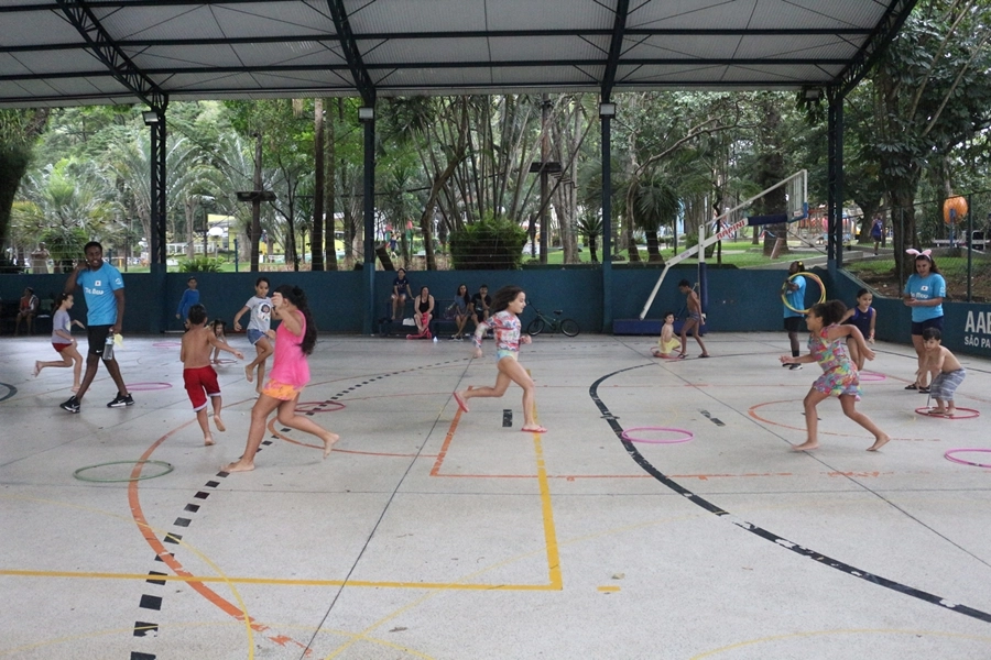 Recreação na AABB com o Projeto Sorria – 04/04/2026