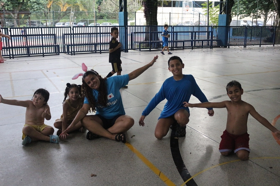 Recreação na AABB com o Projeto Sorria – 04/04/2026
