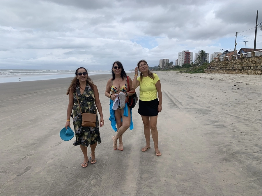 Um dia na praia – Itanhaém – 19/03/2025