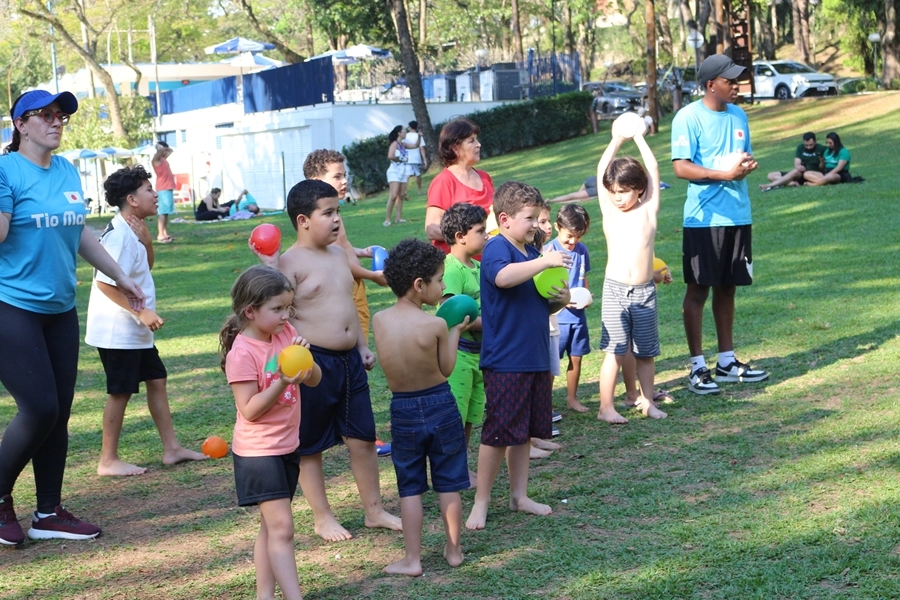 Recreação na AABB com o Projeto Sorria – 04 e 05/10/2025