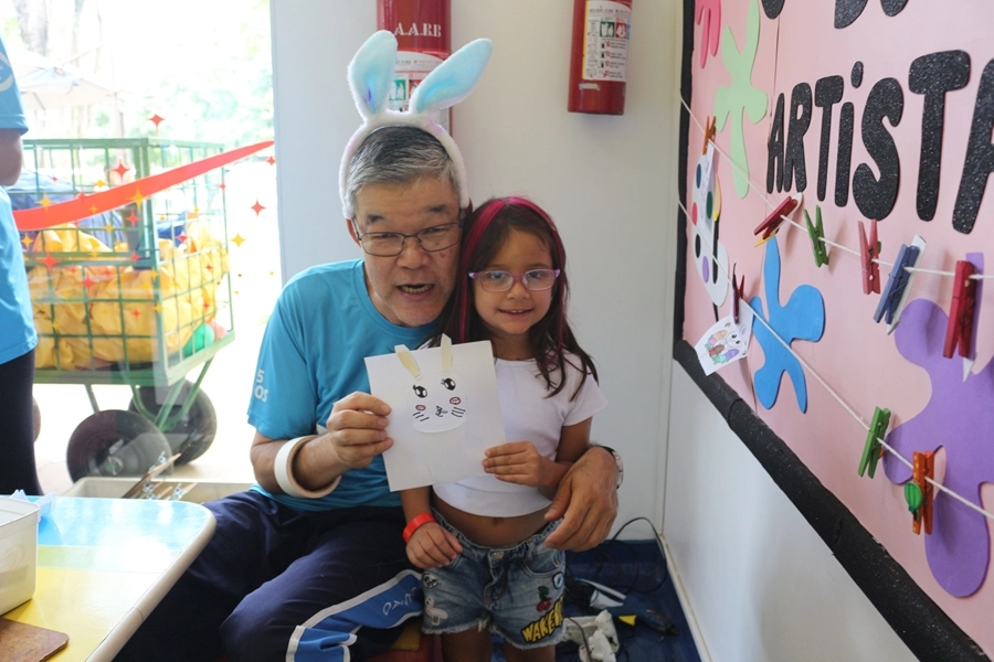 Recreação na AABB com o Projeto Sorria – 19 e 20/04/2025