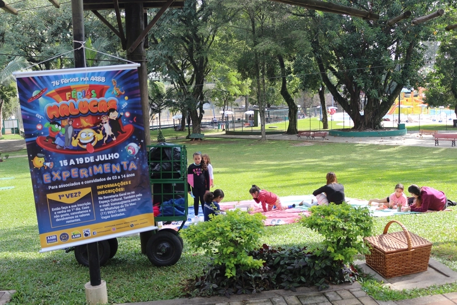 Recreação na AABB com o Projeto Sorria – 07 e 08/06/2025